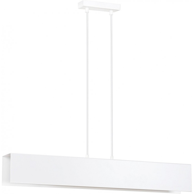 Lampa wisząca Gentor 72cm biała Emibig | Skandynawski Design