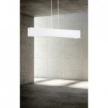 Lampa wisząca Gentor 72cm biała Emibig | Skandynawski Design
