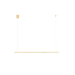 Lampa wisząca Lirbia LED złota | Nowoczesny design | Decolab24