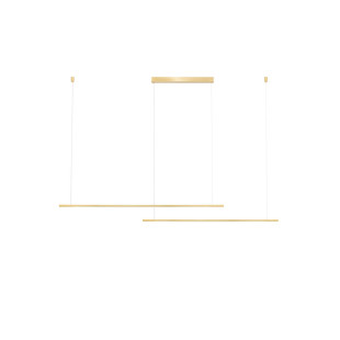 Lampa wisząca Lirbia LED złota | Nowoczesny design Decolab24
