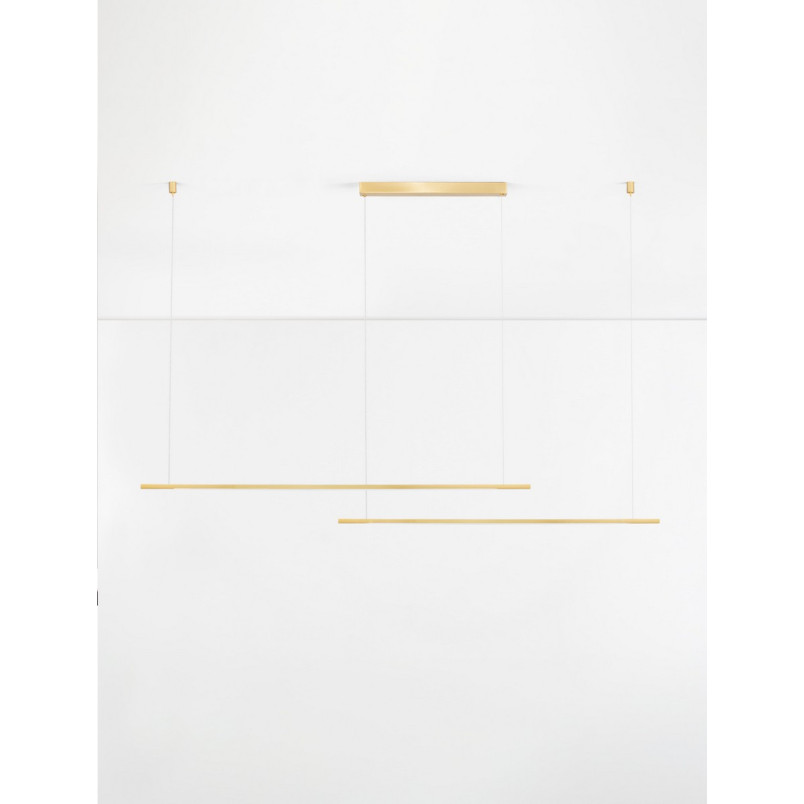 Lampa wisząca Lirbia LED złota | Nowoczesny design Decolab24