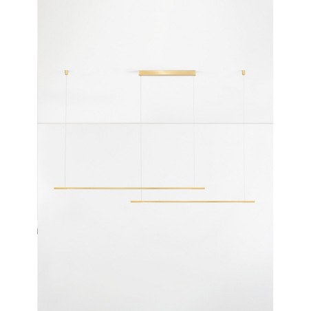 Lampa wisząca Lirbia LED złota | Nowoczesny design Decolab24