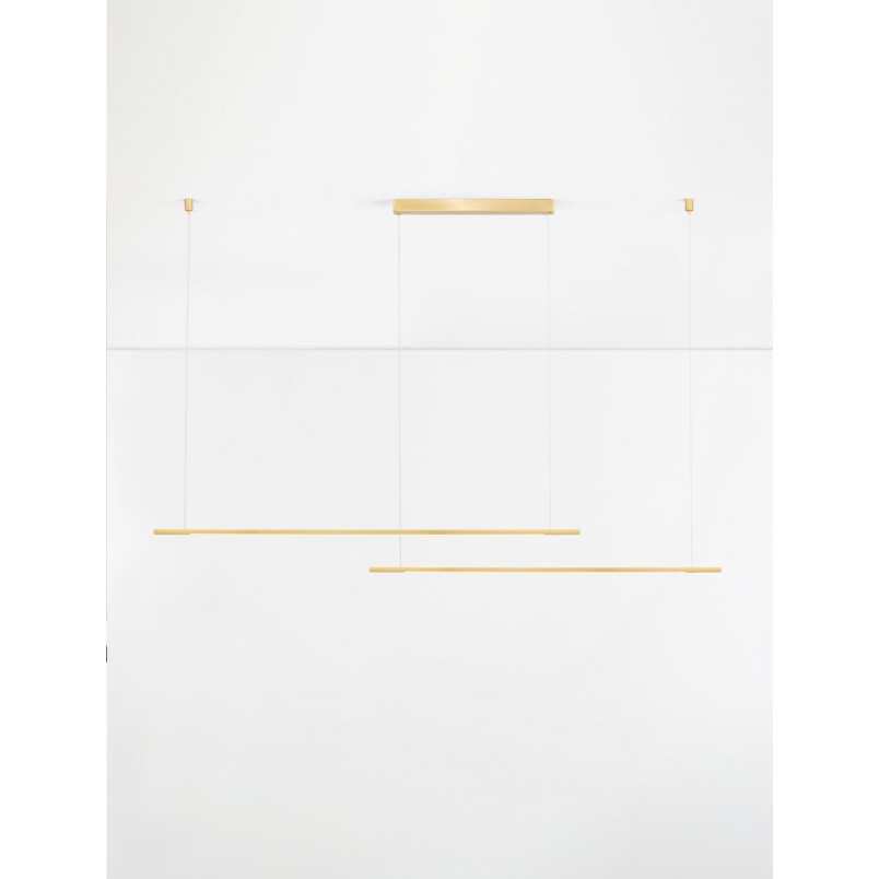 Lampa wisząca Lirbia LED złota | Nowoczesny design Decolab24