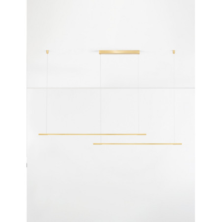 Lampa wisząca Lirbia LED złota | Nowoczesny design Decolab24