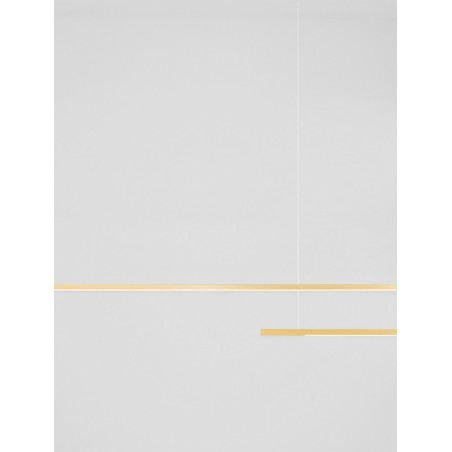Lampa wisząca Lirbia LED złota | Nowoczesny design Decolab24