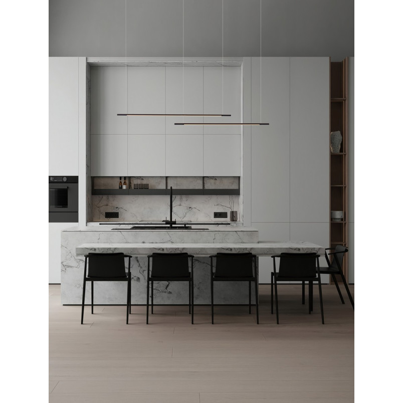 Lampa Wisząca Lirbia LED Czarna | Nowoczesny Design | Decolab24