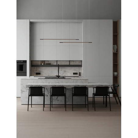 Lampa Wisząca Lirbia LED Czarna | Nowoczesny Design | Decolab24