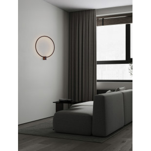 Kinkiet LED Circo 50cm Czarny - Regulacja Barwy | Decolab24