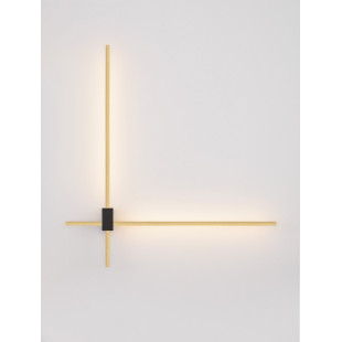 Kinkiet LED Kappe Złoty | Nowoczesny Design | Decolab24