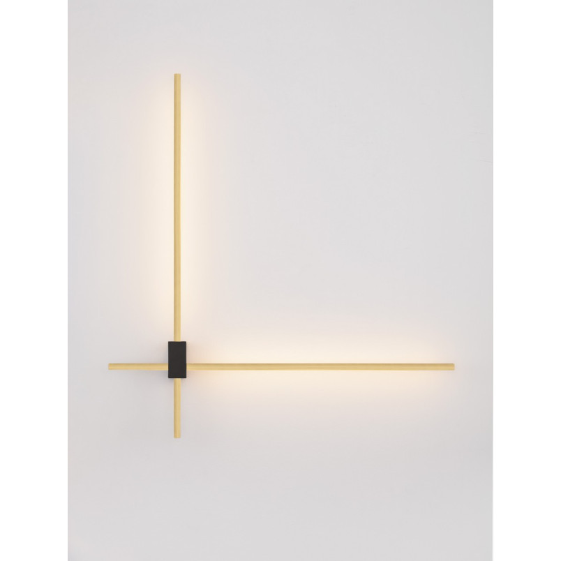Kinkiet LED Kappe Złoty | Nowoczesny Design | Decolab24