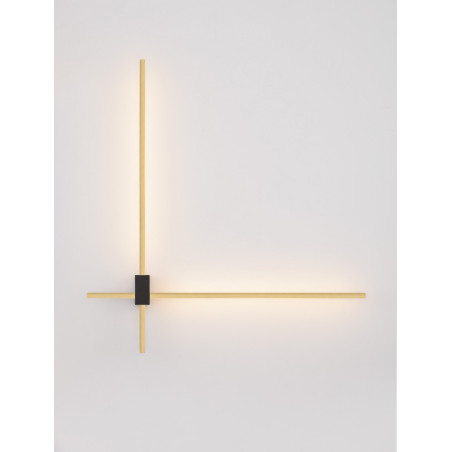 Kinkiet LED Kappe Złoty | Nowoczesny Design | Decolab24