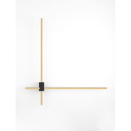 Kinkiet LED Kappe Złoty | Nowoczesny Design | Decolab24