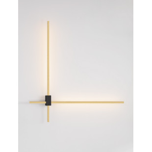 Kinkiet LED Kappe Złoty | Nowoczesny Design | Decolab24