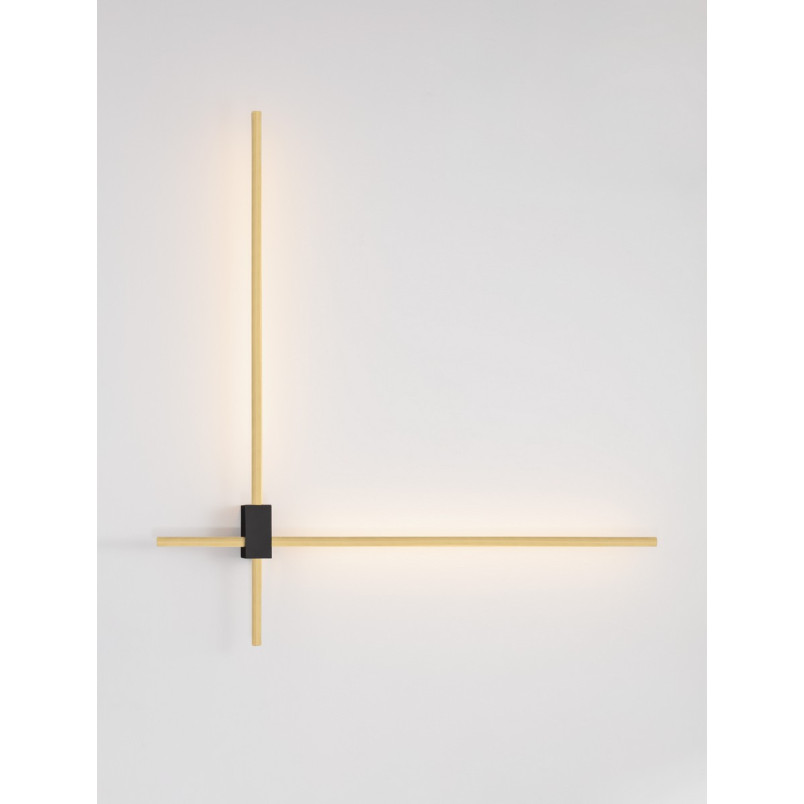 Kinkiet LED Kappe Złoty | Nowoczesny Design | Decolab24