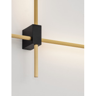 Kinkiet LED Kappe Złoty | Nowoczesny Design | Decolab24