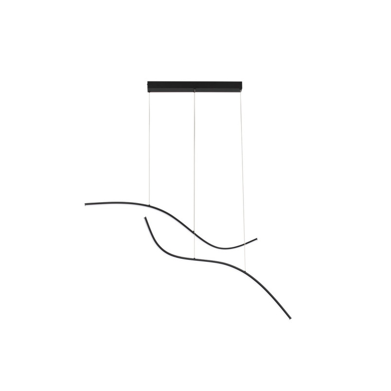 Lampa wisząca LED Brio 115cm czarna | Decolab24