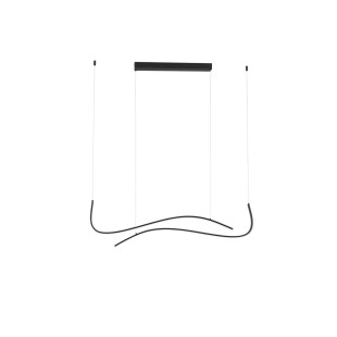 Lampa wisząca LED Brio 104cm czarna | Decolab24