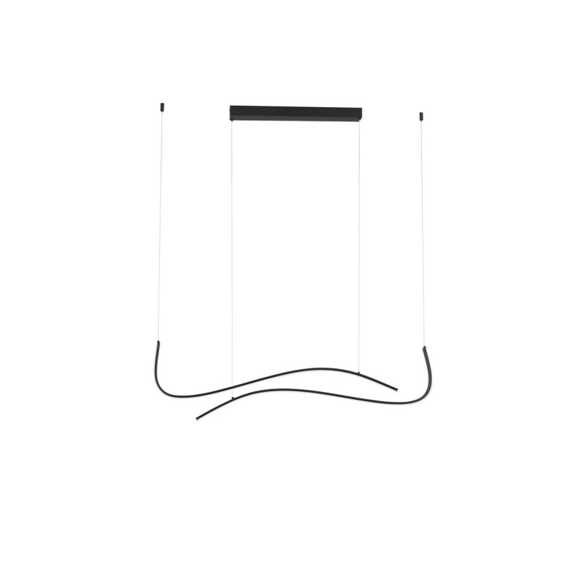 Lampa wisząca LED Brio 104cm czarna | Decolab24