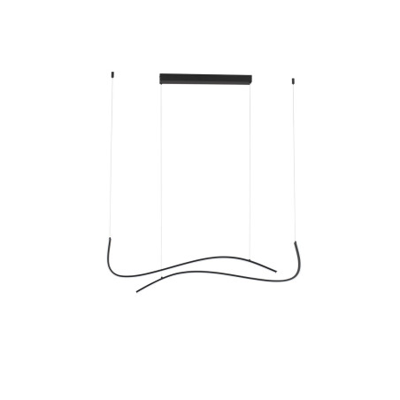 Lampa wisząca LED Brio 104cm czarna | Decolab24