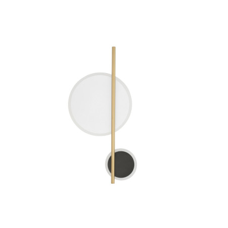 Kinkiet LED Litotie | Nowoczesny Design Czarno-Złoty | Decolab24