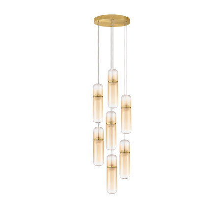 Lampa Wisząca Szklana Marno VII LED | Nowoczesny Design