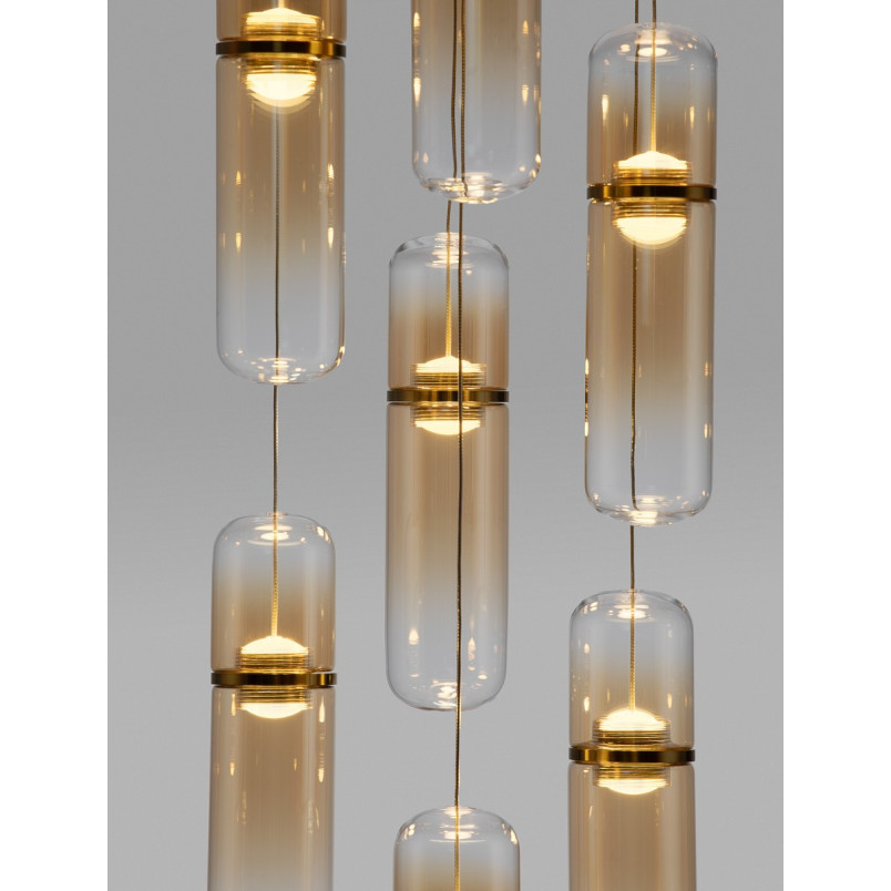 Lampa Wisząca Szklana Marno VII LED | Nowoczesny Design