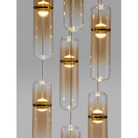 Lampa Wisząca Szklana Marno VII LED | Nowoczesny Design