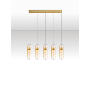 Lampa wisząca Marno V LED - Bursztynowy Blask | Decolab24