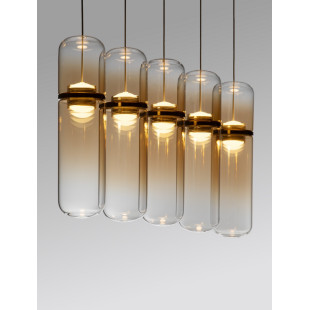 Lampa wisząca Marno V LED - Bursztynowy Blask | Decolab24