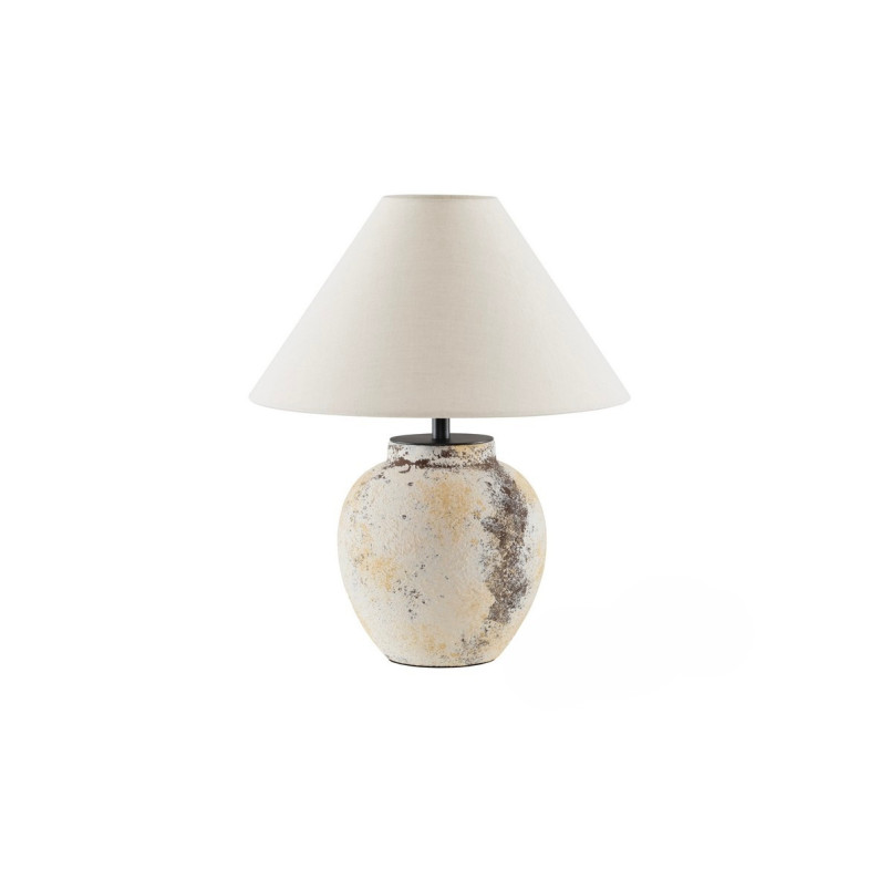 Lampa stołowa ceramiczna Pulle | Beżowa i multikolor | Decolab24