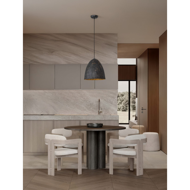 Lampa Wisząca Silos - Wabi-Sabi, Czarna | Decolab24