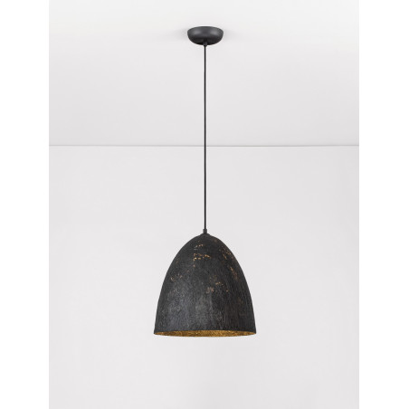 Lampa Wisząca Silos - Wabi-Sabi, Czarna | Decolab24
