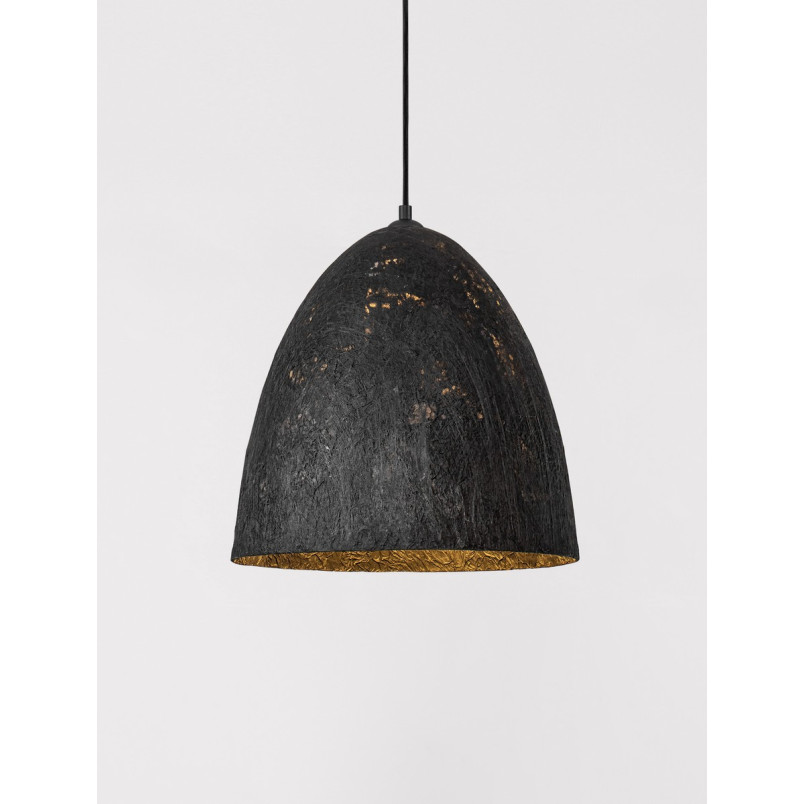 Lampa Wisząca Silos - Wabi-Sabi, Czarna | Decolab24
