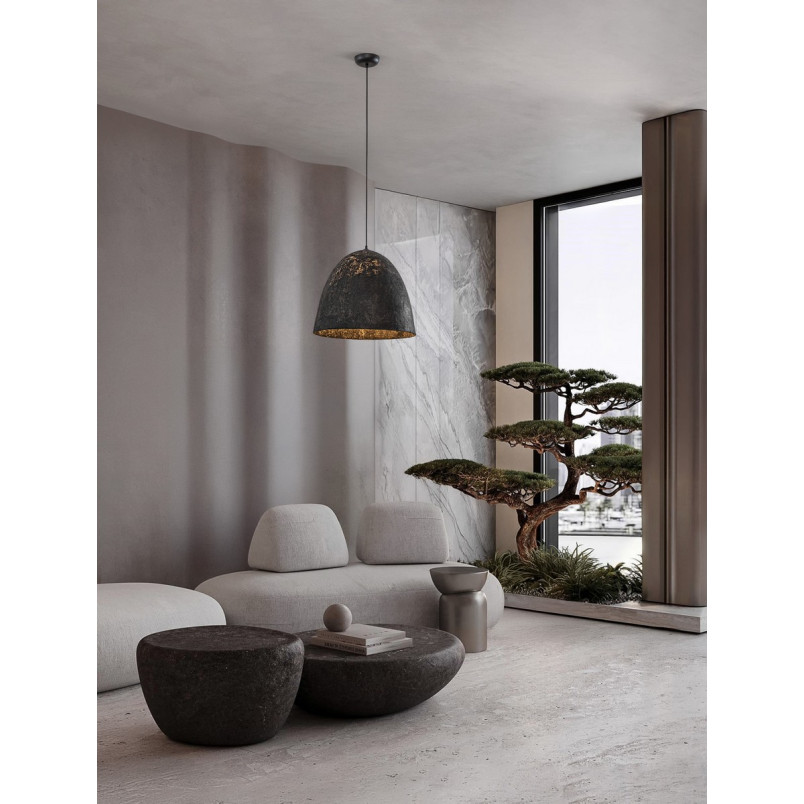 Lampa wisząca Silos czarna | Decolab24 - Loft i Japandi