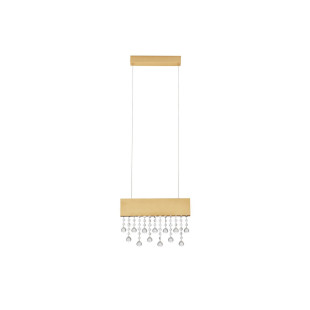 Lampa wisząca Tarcis LED - złote kryształki | Decolab24