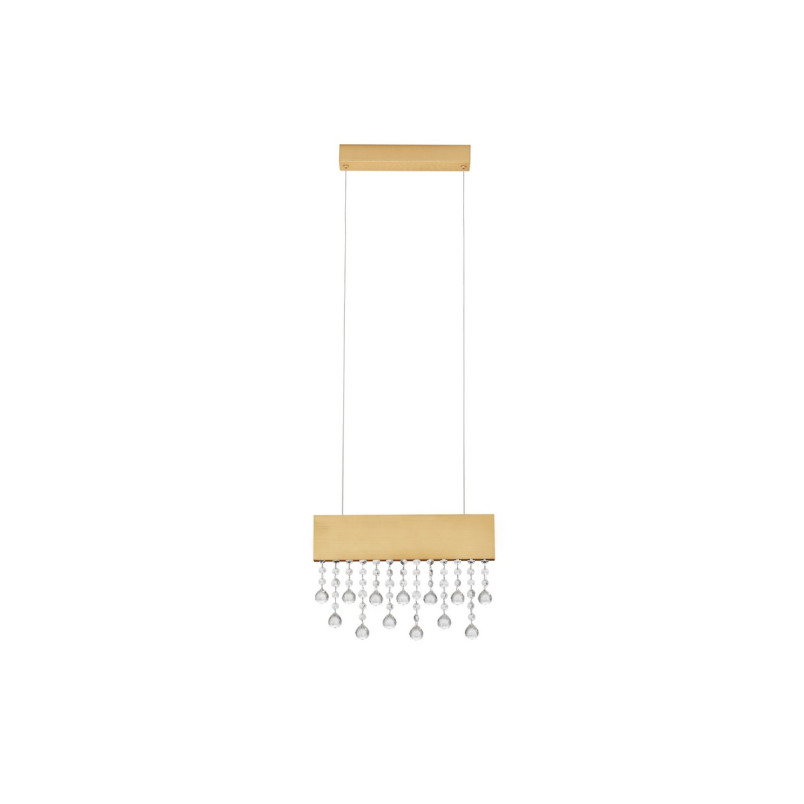 Lampa wisząca Tarcis LED - złote kryształki | Decolab24