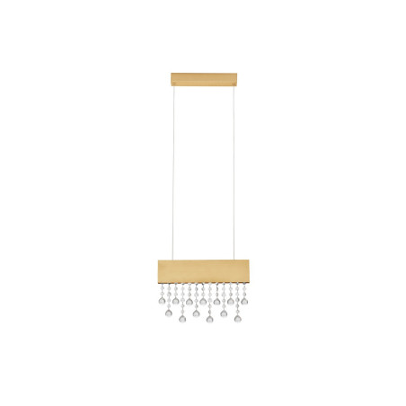 Lampa wisząca Tarcis LED - złote kryształki | Decolab24