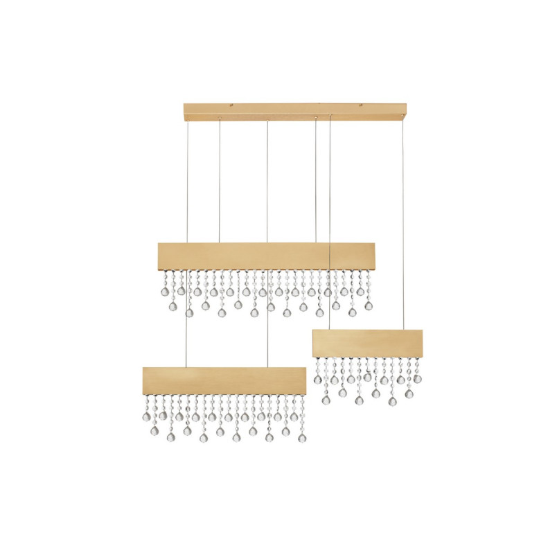 Lampa wisząca Tarcis III LED | Złoto Szczotkowane | Decolab24
