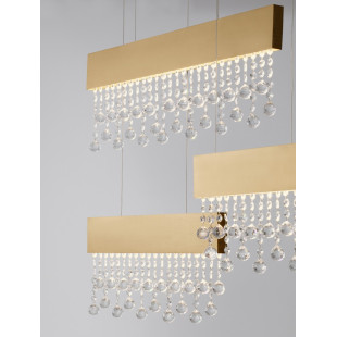 Lampa wisząca Tarcis III LED | Złoto Szczotkowane | Decolab24
