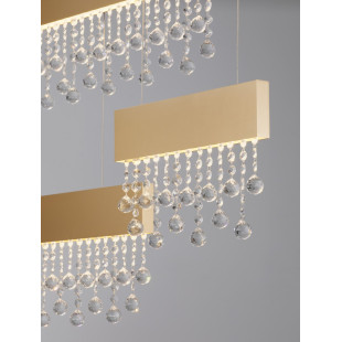 Lampa wisząca Tarcis III LED | Złoto Szczotkowane | Decolab24