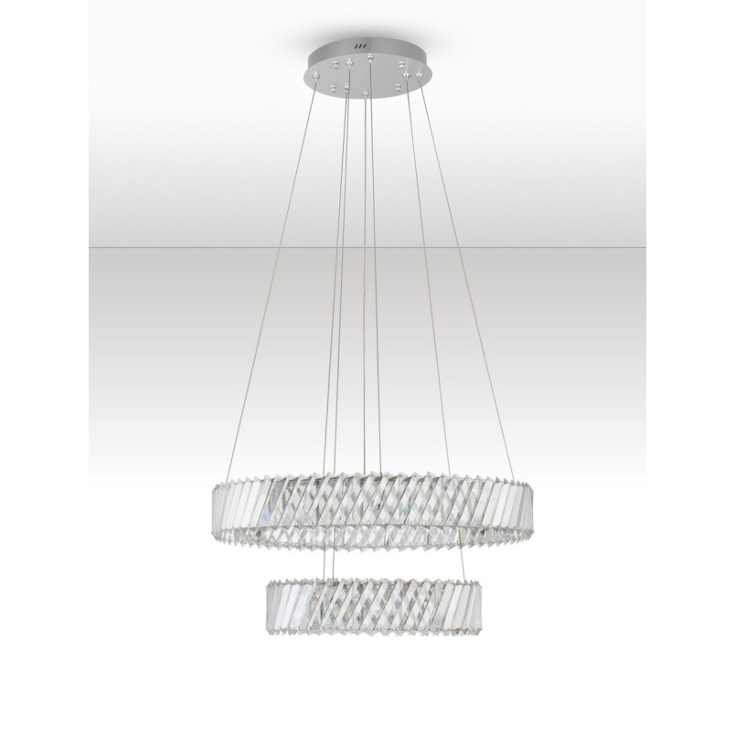 Lampa Kryształowa Tariea II LED - Elegancki Blask dla Twojego Domu