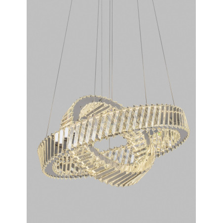 Lampa Kryształowa Tariea II LED - Elegancki Blask dla Twojego Domu