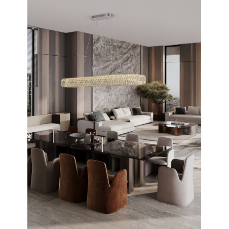 Lampa wisząca kryształowa Tariea LED - Elegancki design | Decolab24