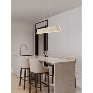 Lampa wisząca kryształowa LED Tariea - Elegancki design | Decolab24