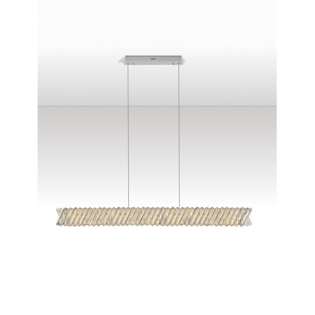 Lampa wisząca kryształowa LED Tariea - Elegancki design | Decolab24