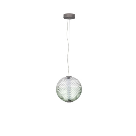 Lampa wisząca szklana Radoa: Retro design, LED 30cm - Decolab24