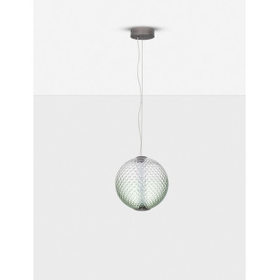Lampa wisząca szklana Radoa: Retro design, LED 30cm - Decolab24