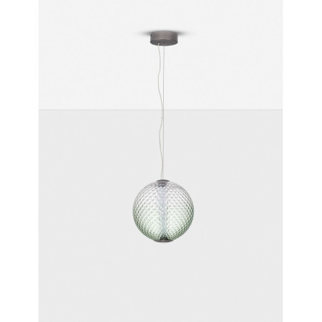 Lampa wisząca szklana Radoa: Retro design, LED 30cm - Decolab24
