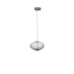 Lampa wisząca Radoa LED - szklany klosz, retro styl | Decolab24