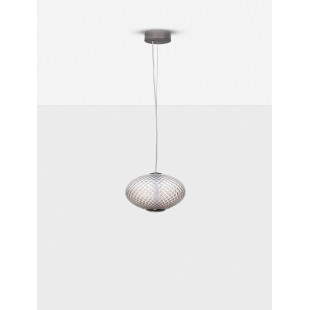 Lampa wisząca Radoa LED - szklany klosz, retro styl | Decolab24